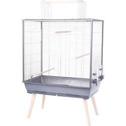 CAGE NLIFE 80 OISEAU  GRIS