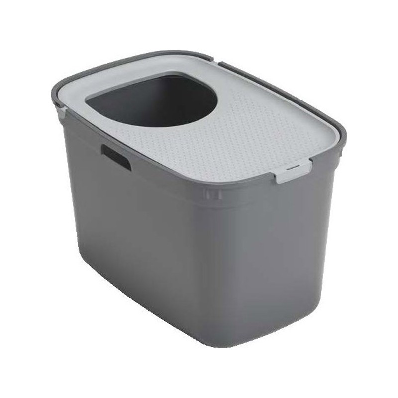 BAC A LITIERE TOP CAT COOL GRIS  moderna