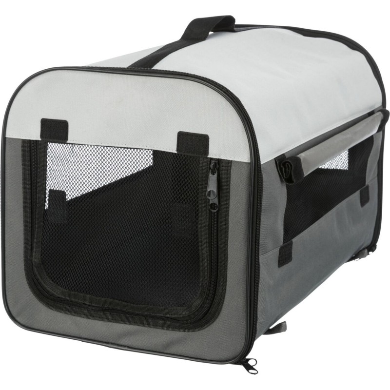 Soft Kennel Basic, XS  32 × 32 × 47 cm, gris foncé/gris clair