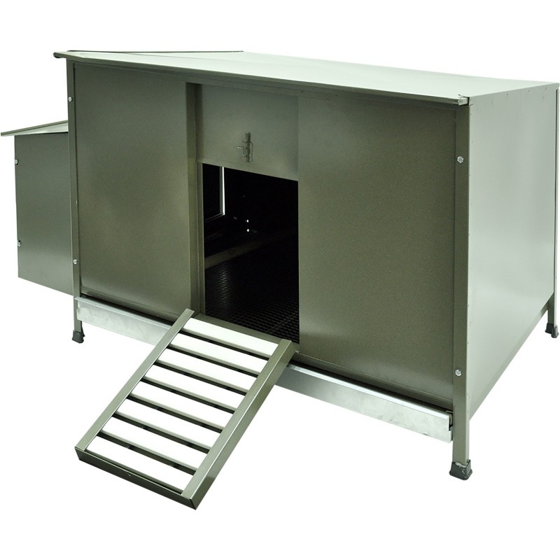 POULAILLER GALVA FONTANA VERT 135X72X70CM** VADI