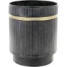 C.POT D15 H18CM NOIR/OR