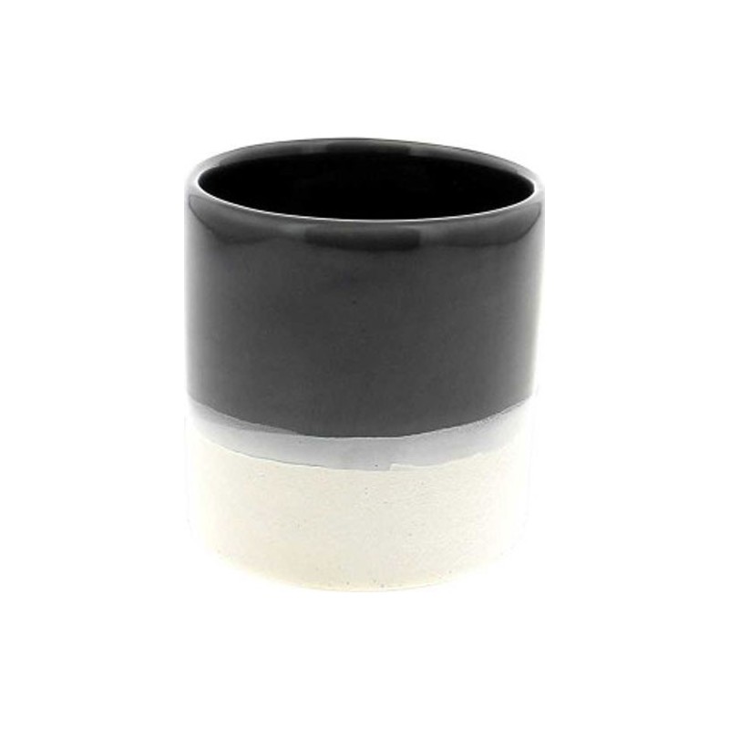 C.POT D10.3 H10.5CM GRIS