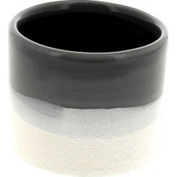 C.POT D7.2 H6.2CM GRIS