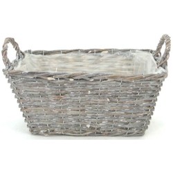 JARDI ANSE GRIS 30*20 H14 CM