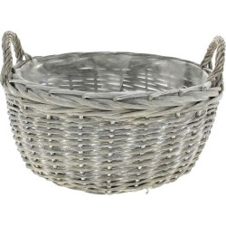 VANNERIE D33 H18 GRIS