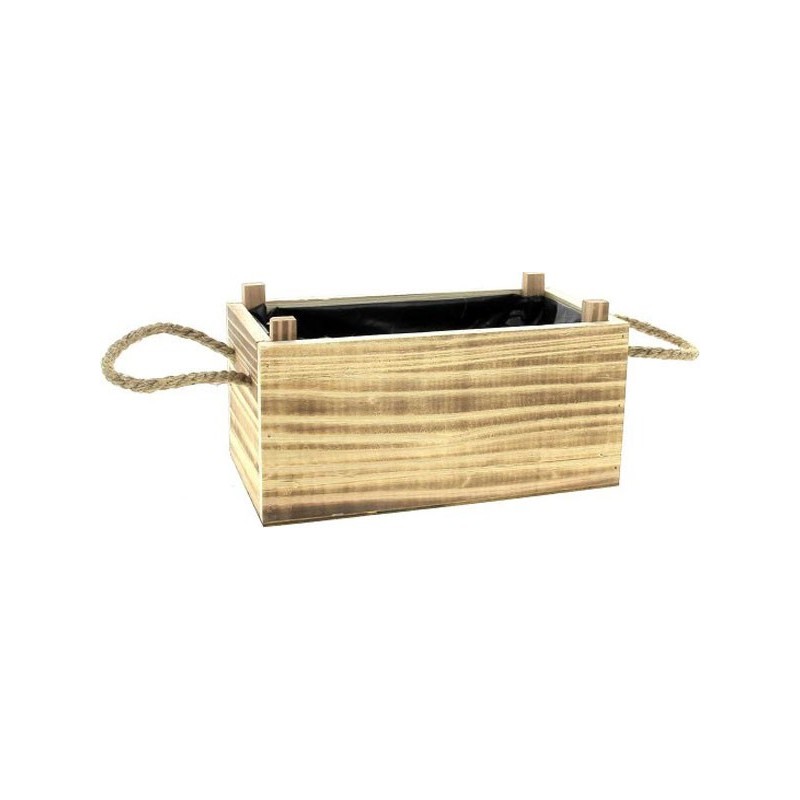 JARDI BOIS 22*12 H10.5CM NATUREL