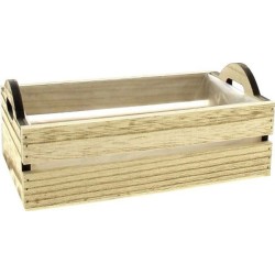 CAISSE BOIS 23*13 H7CM NATUREL