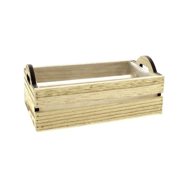 CAISSE BOIS 23*13 H7CM NATUREL