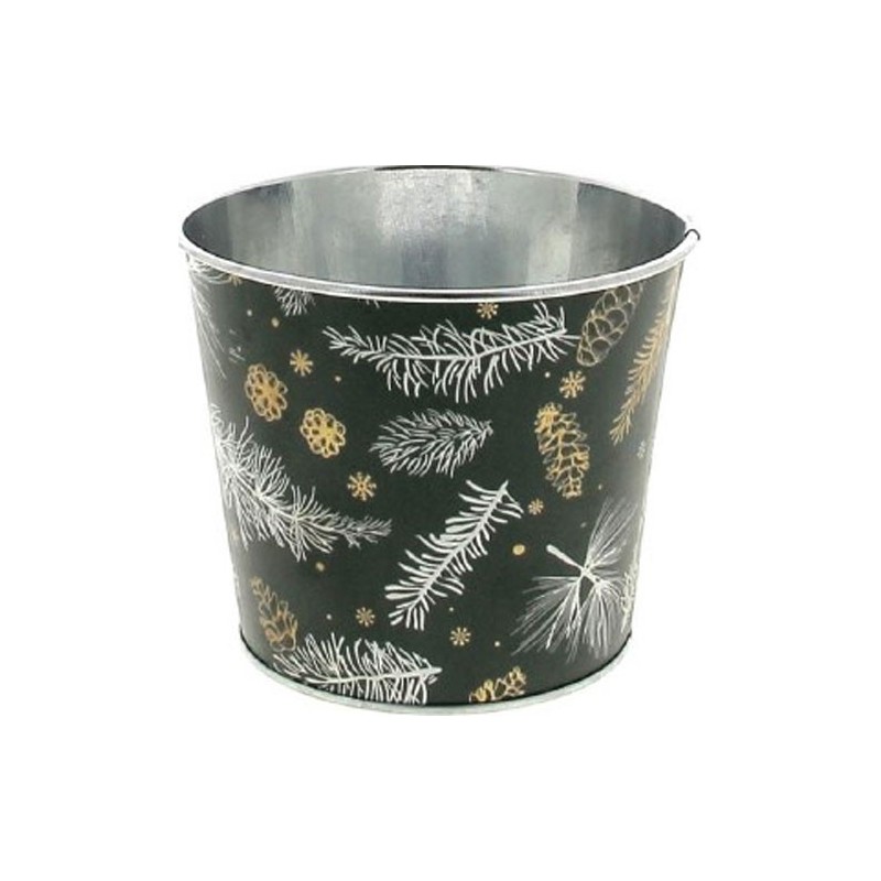 C.POT PIN D11.5 H9.5CM VERT