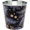 C.POT PIN D11 H11CM BLEU  NOEL