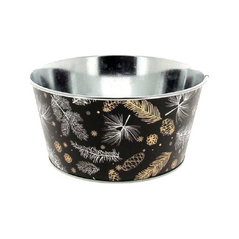 COUPE PIN D19.5 H10CM NOIR  NOEL