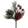 PIQUE DECO ROUGE H21.5CM