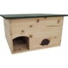 MAISON BOIS HERISSON VERT