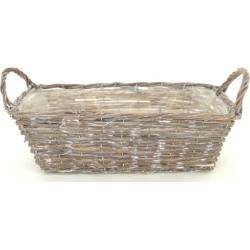 JARDI ANSE GRIS 40*20 H14CM