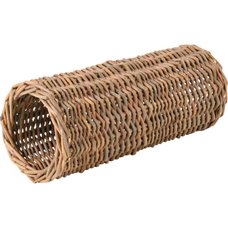 TUNNEL, HAMSTER, EN OSIER, Ø 10 × 25 CM