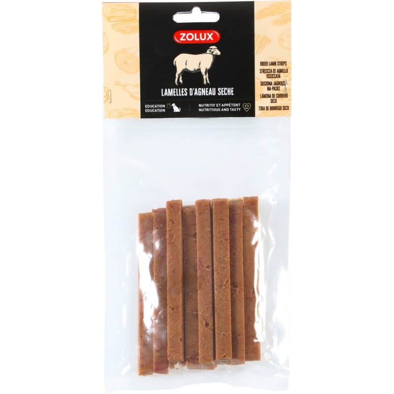 LAMELLE AGNEAU SECHE 100G