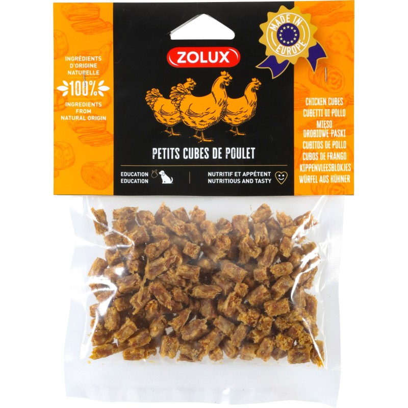 PETITES CUBES DE POULET