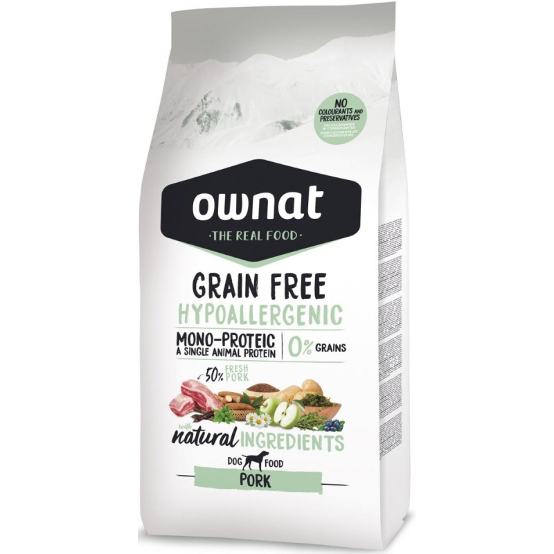 !!!!!!!OWNAT GF HYPO PORK (DOG) 12 KG   uc 27 remplacé par 031739