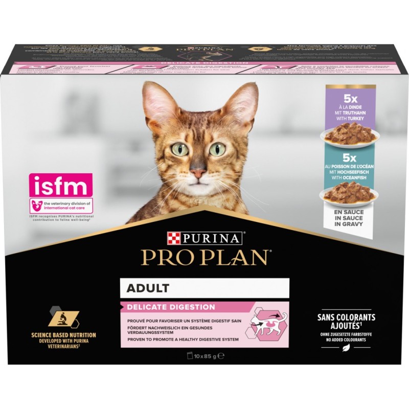 NUTRISAVOUR DELICATE MULTI DINDE POISSON 10X85GR