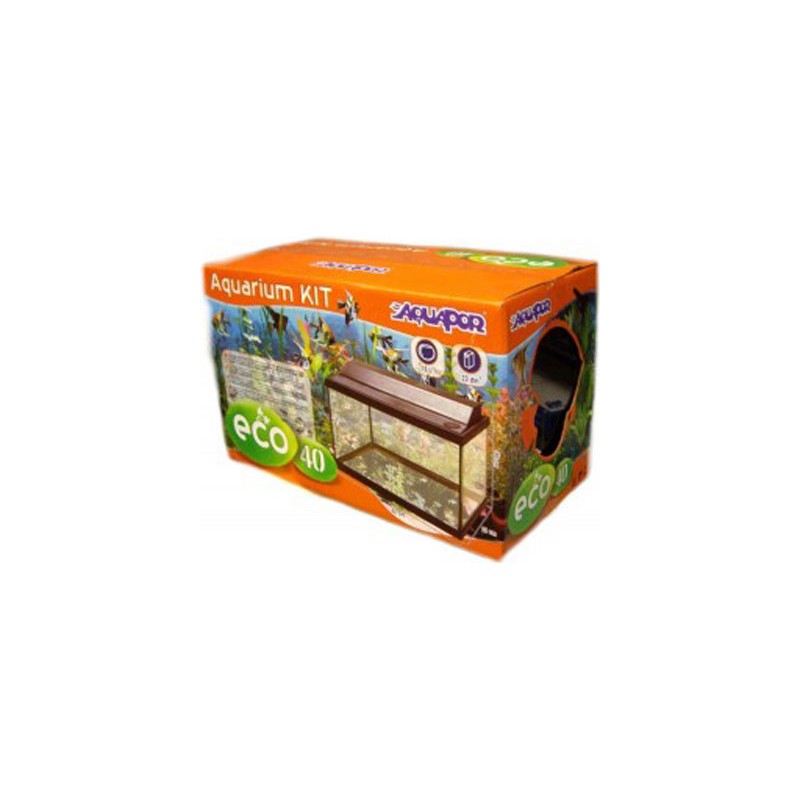 KIT AQUAPOR 42x21x30cm eclairage + filtre (18l)**