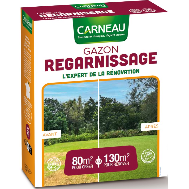 GAZON REGARNISSAGE  2,5KG (125m2)**