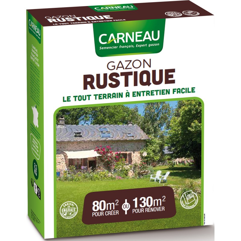 GAZON RUSTIQUE 2,5KG (100m2)****