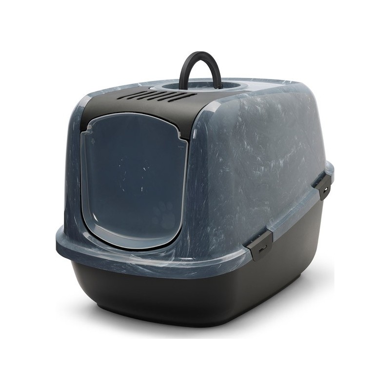 BAC NESTOR JUMBO MARBLE anthracite blanc noir  SAVIC**