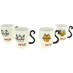 MUG I LOVE CAT ASS 4 340ML...