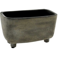 JARDINIERE MAFRA GRIS 17*10...