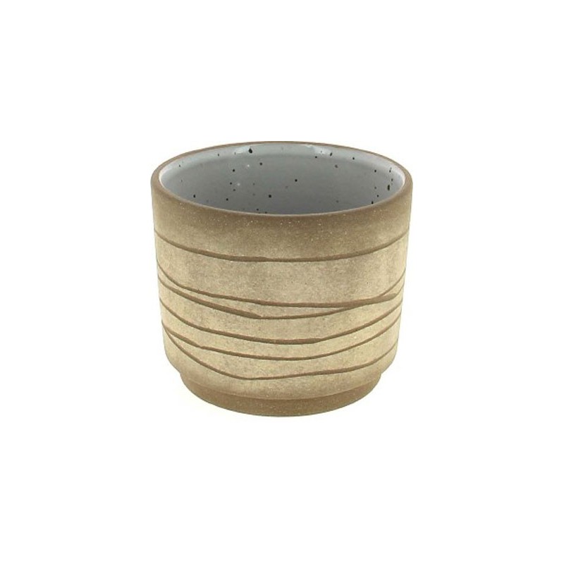 C.POT TAUPE D11 H9CM