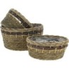 VANNERIE OVALE S/3 NATUREL L:30*25H14 M:26*21H12 S:23*17H10