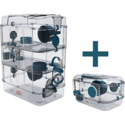 LOT CAGE RODY3 TRIO+ MINI BLEU