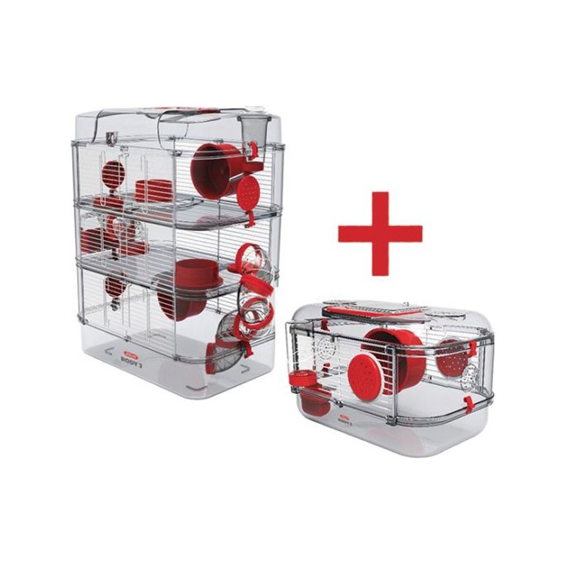 LOT CAGE RODY3 TRIO+MINI GREN