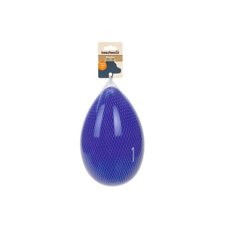 JOUET CHIEN EGGY 25X16X16 BLEU