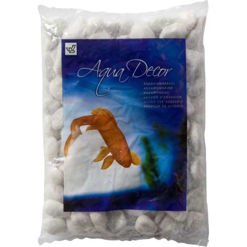 GRAVIER CARRARA ROND BLANC 8-16MM 1 KG