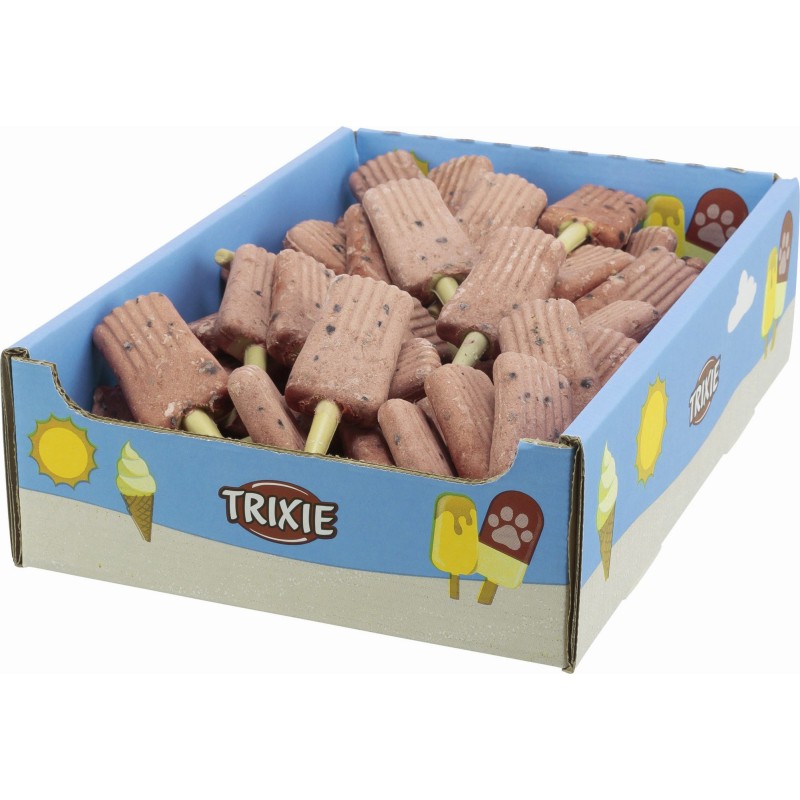 FRIANDISE ICE POP ROSE  SACHET DE 70 PCS