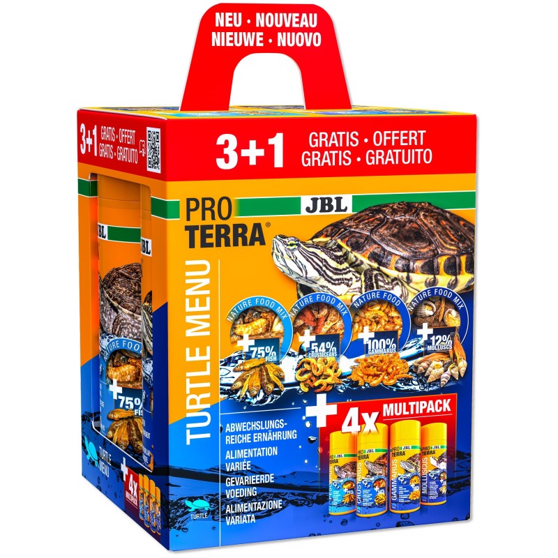 JBL PROTERRA TURTLE Menu 250ml 3+1 