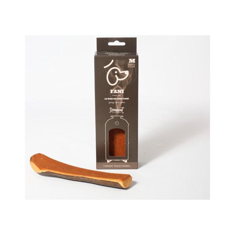 BOIS DE CERF TRANCHE FUME SAVEUR JAMBON TAILLE M