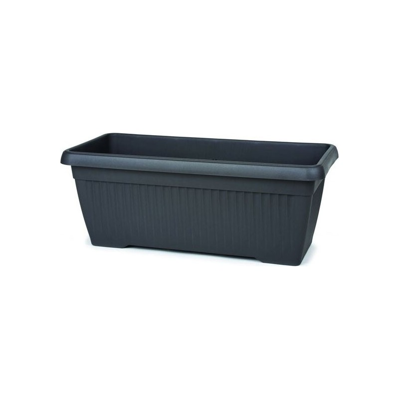 BAC À FLEURS MAXI SANS SOUCOUPE 80X37,5X30,5H  ANTHRACITE