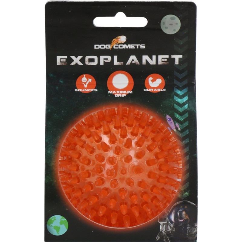 BALLE COMETS ORANGE  TAILLE M 8cm