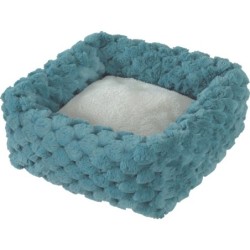 CORBEILLE CARREE ABELHA BLEU