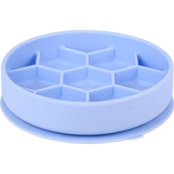 ECU SLOW FEEDER SILIC M BLEU