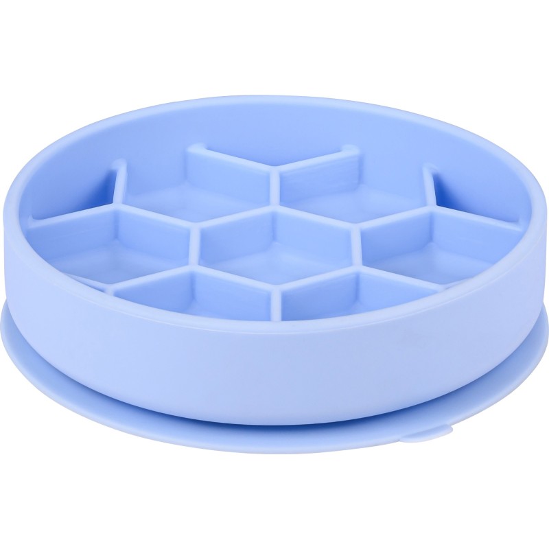 ECU SLOW FEEDER SILIC M BLEU