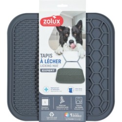 TAPIS A LECHER SILICONE L GRIS
