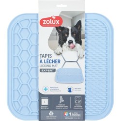 TAPIS A LECHER SILICONE L BLEU