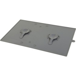 TAPIS ECU SILIC VENTOUSE GRIS