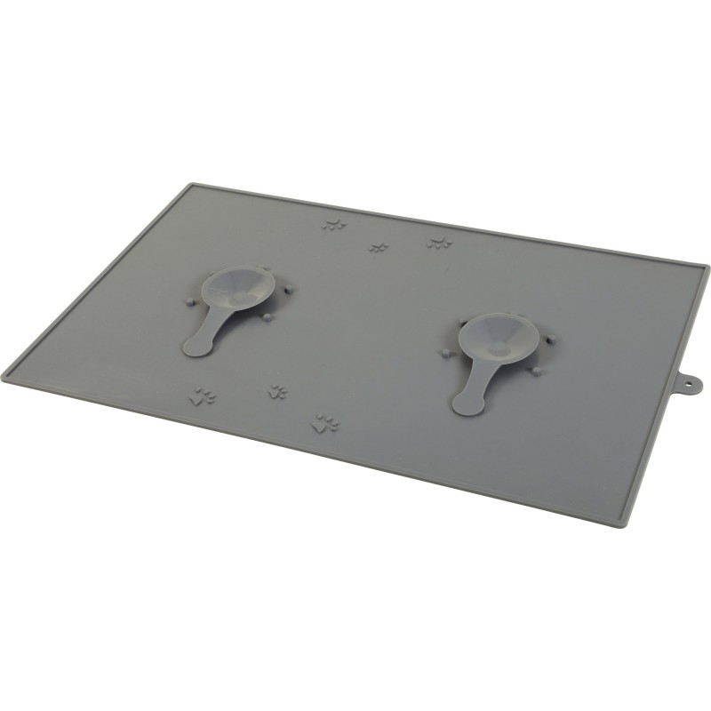 TAPIS ECU SILIC VENTOUSE GRIS