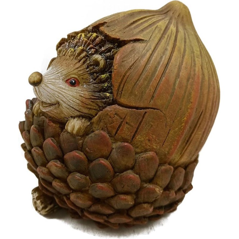 POMME DE PIN HERISSON 10,5 X 10,5 X H11,3