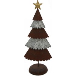 SAPIN 16 X 11 X 40CM (MÉTAL)