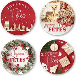 ETIQUETTES JOYEUSES FETES 4...